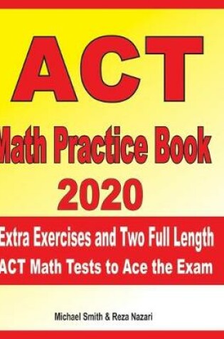Cover of ACT Math Practice Book 2020