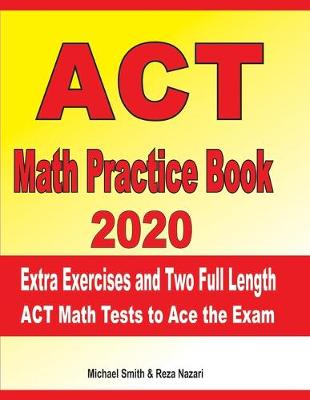 Book cover for ACT Math Practice Book 2020