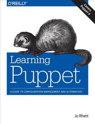 Book cover for Learning Puppet 4