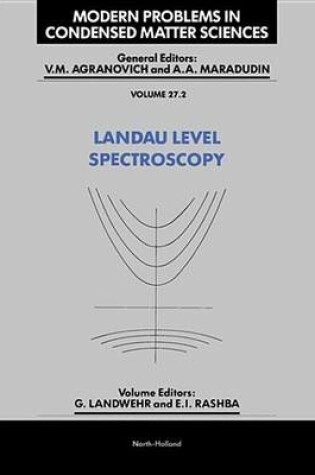 Cover of Landau Level Spectroscopy