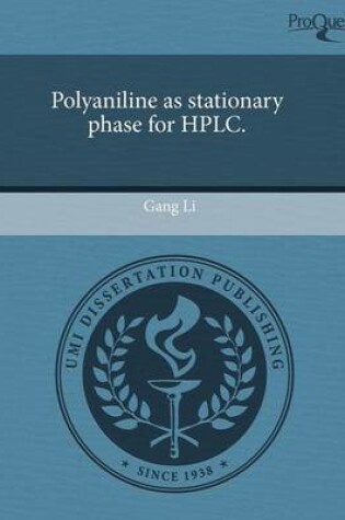 Cover of Polyaniline as Stationary Phase for HPLC