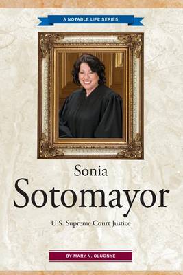 Book cover for Sonia Sotomayor