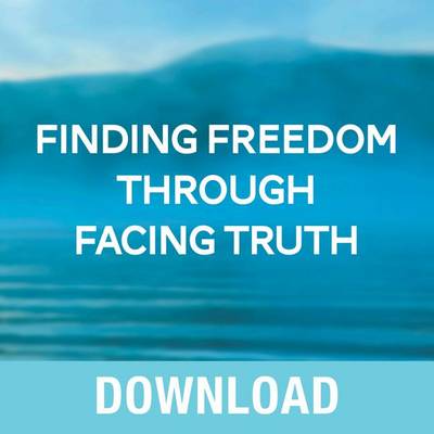 Book cover for Finding Freedom Through Facing Truth