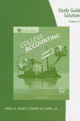 Cover of College Accounting, Chapters 16-27