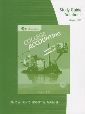 Book cover for College Accounting, Chapters 16-27