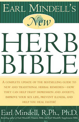 Book cover for Earl Mindell's New Herb Bible