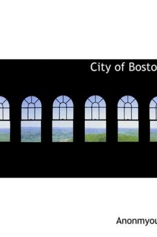Cover of City of Boston