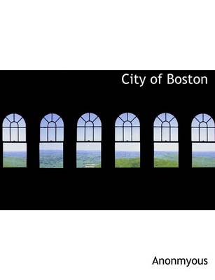 Book cover for City of Boston