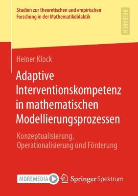 Book cover for Adaptive Interventionskompetenz in Mathematischen Modellierungsprozessen