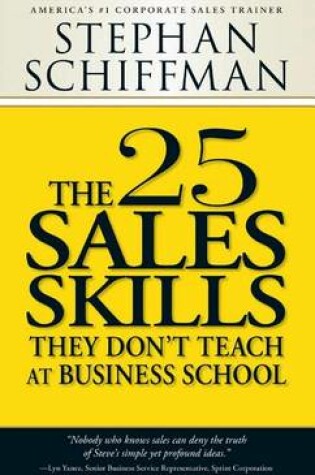 Cover of The 25 Sales Skills They Don't Teach You at Business School