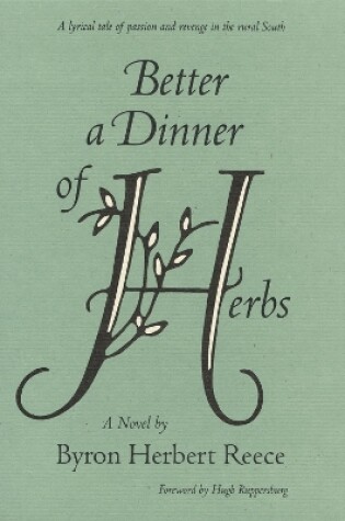 Cover of Better a Dinner of Herbs