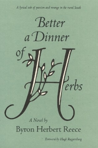 Cover of Better a Dinner of Herbs