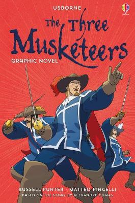 Book cover for Three Musketeers Graphic Novel
