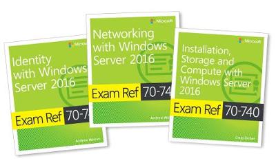 Book cover for MCSA Windows Server 2016 Exam Ref 3-Pack