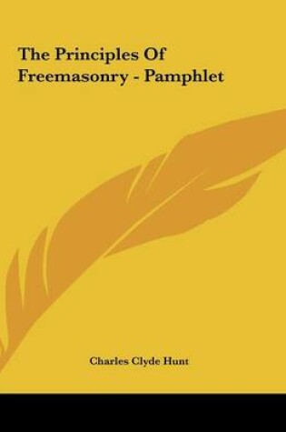 Cover of The Principles of Freemasonry - Pamphlet