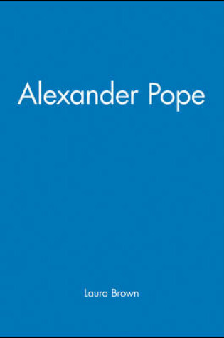 Cover of Alexander Pope