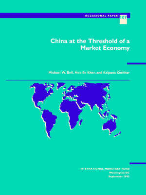 Book cover for China at the Threshold of a Market Economy