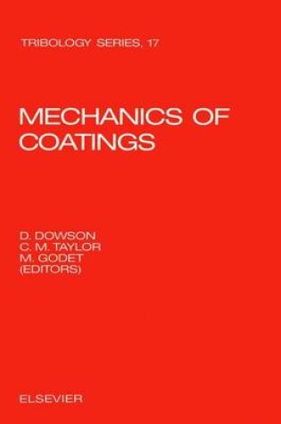 Cover of Mechanics of Coatings