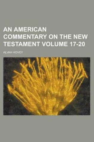 Cover of An American Commentary on the New Testament Volume 17-20