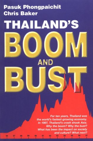 Book cover for Thailand's Boom and Bust