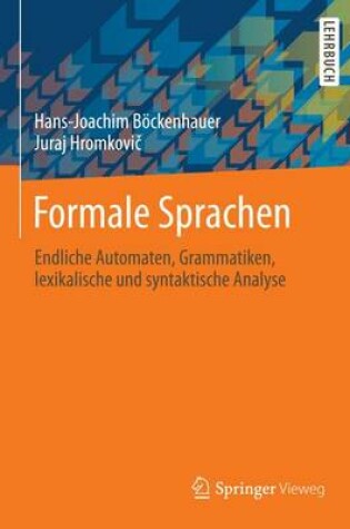 Cover of Formale Sprachen