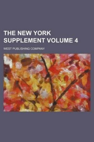 Cover of The New York Supplement Volume 4