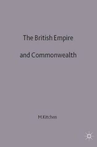 Cover of The British Empire and Commonwealth