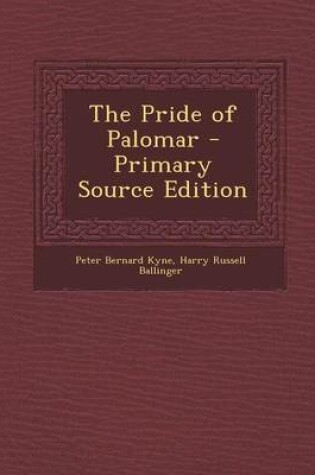 Cover of The Pride of Palomar - Primary Source Edition