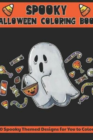 Cover of Spooky Halloween Coloring Book