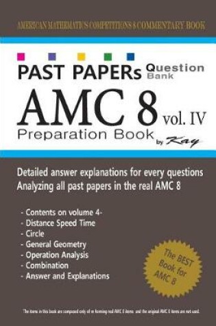 Cover of Past Papers Question Bank Amc8 [volume 4]