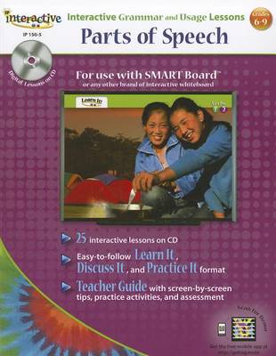 Book cover for Interactive Grammar and Usage Lessons: Parts of Speech