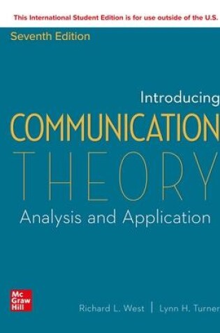 Cover of ISE Introducing Communication Theory: Analysis and Application