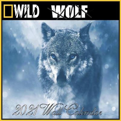 Book cover for Wolf Calendar 2021