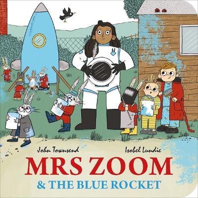 Book cover for Mrs Zoom and the Blue Rocket