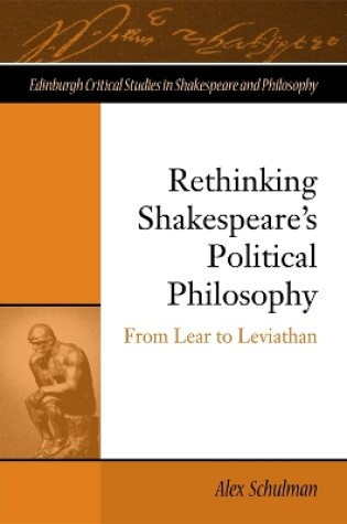 Cover of Rethinking Shakespeare's Political Philosophy