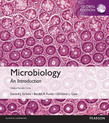 Book cover for Microbiology with MasteringMicrobiology, Global Edition
