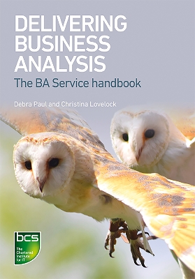 Book cover for Delivering Business Analysis