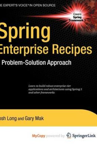 Cover of Advanced Spring Recipes