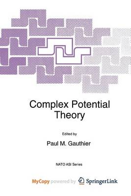 Book cover for Complex Potential Theory