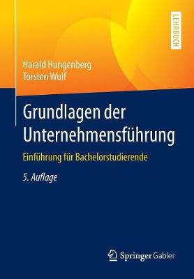 Cover of Grundlagen Der Unternehmensführung