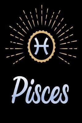 Book cover for Pisces Star Sign Notebook