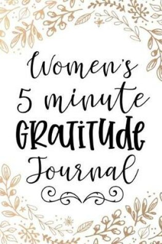 Cover of Women's 5 Minute Gratitude Journal