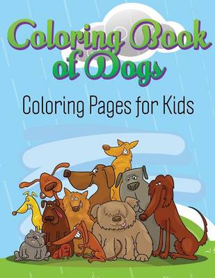 Book cover for Coloring Book of Dogs