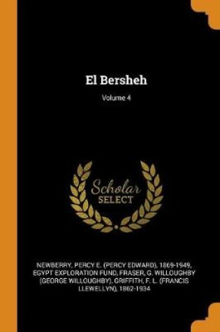 Cover of El Bersheh; Volume 4