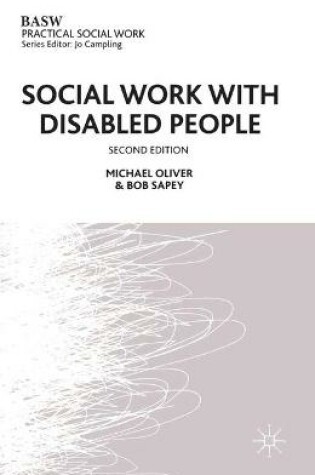 Cover of Social Work with Disabled People