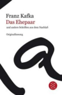 Book cover for Das Ehepaar Und Andere Schriften Aus Dem Nachlass