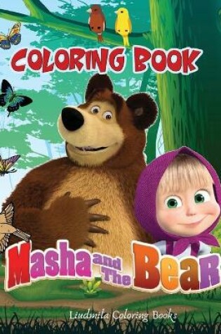 Cover of MASHA AND THE BEAR Coloring Book