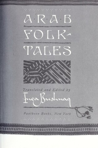 Cover of Arab Folktales