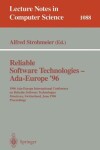 Book cover for Reliable Software Technologies - Ada Europe 96