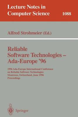 Cover of Reliable Software Technologies - Ada Europe 96